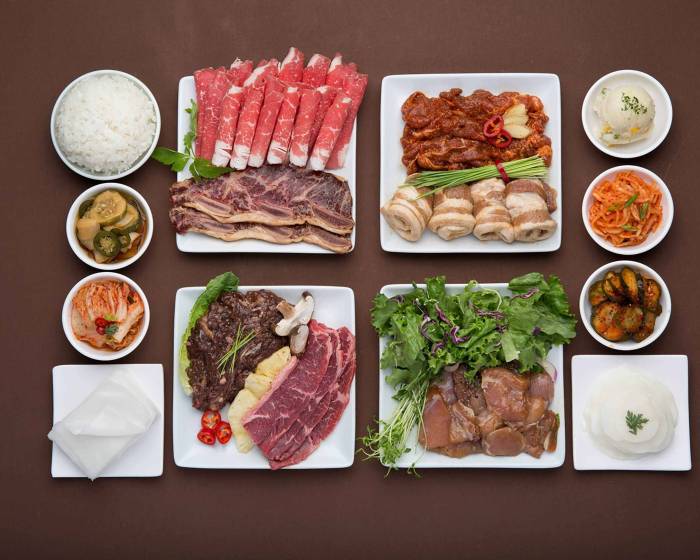 Gen korean bbq menu sides