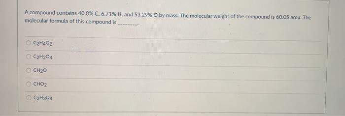 A compound is 54.53 c 9.15 h