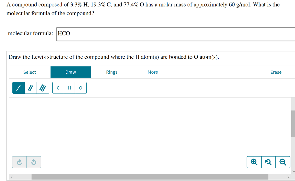 A compound is 54.53 c 9.15 h