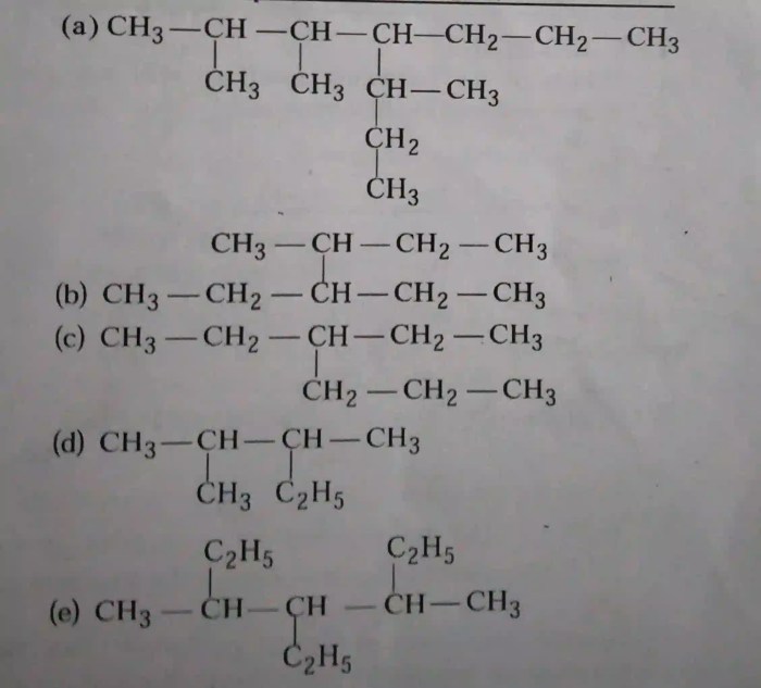 Draw the structural formula of 5 ethyl 2 methyloctane